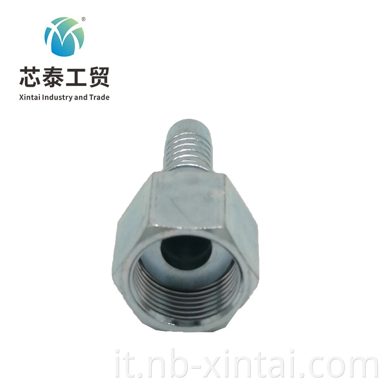 Connettore idraulico del tubo idraulico OEM ODM METRIC 20411 per il caricatore
